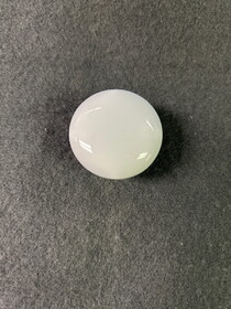 Liberty Hardware 1-1/2" White Ceramic Knob