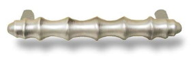 Liberty Hardware 3-3/4" Asian Pacific Pull Brushed Satin Pewter