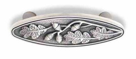 Liberty Hardware 3" Acorn Pull Brushed Satin Pewter