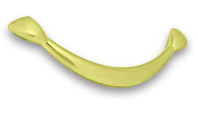 Liberty Hardware 5" Smiley Pull Polished Brass