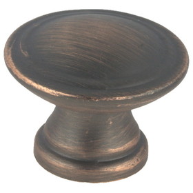 Liberty Hardware 1-3/16" Cabinet Shop Ridge Knob Venetian Bronze