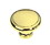 Liberty Hardware 1-3/16" Perimeter Knob Polished Brass