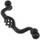 Liberty Hardware 3-3/4" Forged Iron Collection Bird Cage Bail Pull Flat Black