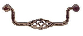 Liberty Hardware 3-3/4" Bird Cage Bail Pull Rust Finish