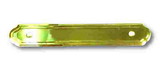 Liberty Hardware Pull Backplate In Bright Brass   L-PN0591-PB-C