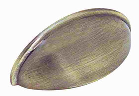 Liberty Hardware 2-1/2" Plain Cup Pull Bronzed Antique