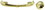 Liberty Hardware 1-3/16" Bundled Reed Knob Polished Brass