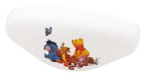 Liberty Hardware 3" Pooh & Friends Ceramic Cup Pull
