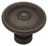 Liberty Hardware 1-1/2" Rustique Ringed Knob Distressed Oil Rubbed Bronze