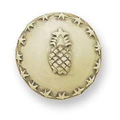 Liberty Hardware 1-11/16" Faux Ivory Carved Pineapple Knob