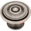 Liberty Hardware 1-3/8" Two Tone Knob  Antique Copper and Nickel