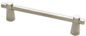 Liberty Hardware 5" Palladium Conical Pull Stainless Steel
