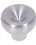 Liberty Hardware 1-3/16" Palladium Inverted GIta Knob Stainless Steel