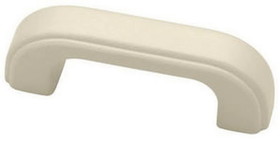 Liberty Hardware 3" Mid Century Modern Style Wood Pull Ivory White