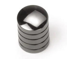 Laurey 5/8" Delano Cylinder Knob Black Nickel