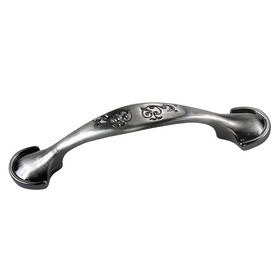 Laurey 3" Cimarron Spoon Foot Pull Satin Nickel