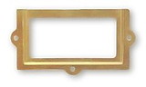 Liberty Hardware (4 Pack) Cabinet Label Holders 1-3/8