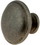 Liberty Hardware 1-1/4" Round Heavy Knob Iron Pewter