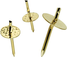 Liberty (50-Pack) Push Pin Assortment Brass Plated
