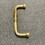 Avante 3" Ornate Pull Polished Solid Brass