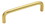 Liberty Hardware 3-3/4" Wire Pull - Solid Polished Brass
