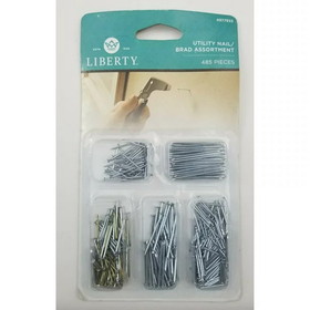 Liberty 485-Piece Utility Nail/Brad Assortment