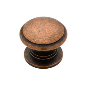 Avante 1-1/4" Contemporary Knob Antique Copper