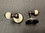 D. Lawless Hardware 18" Alexandria Towel Bar Set Rubbed Bronze and Aged Ceramic