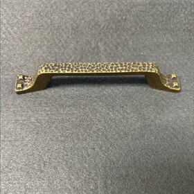 Avante LQ-62496AB 3-3/4" Hammered Pull Antique Brass