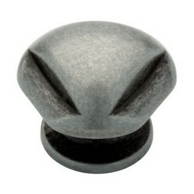 Liberty Hardware 1-1/8" Mission Triangle Knob Antique Pewter