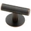 Liberty Hardware 2" Bar Knob Bronze with Copper Highlights