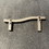 Avante 3-1/2" Iron Craft Stepped Pull Tumbled Pewter