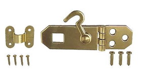 Liberty Hardware Solid Brass Lacquered Hasp - 3/4" x 2 3/4"