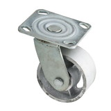 Liberty Hardware 4 in. Zinc-Plated Industrial Swivel Plate Caster with 770 lb. Load Rating