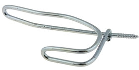 Liberty Hardware (2 Pack) 3" Chrome Wire Coat and Hat Hook