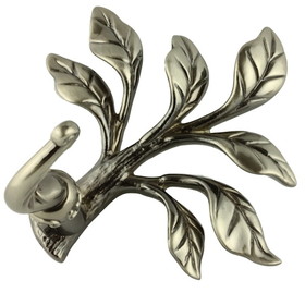 Brainerd Augustine Robe Hook - Pewter - Large & Lovely AN0285C-PEW-R