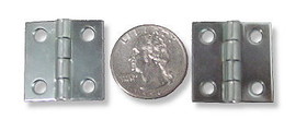Liberty Hardware Pair 1"X 1"  Hinges- Butt - Swaged - With Screws LQ-B1120