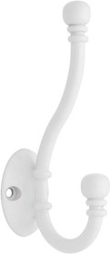 Liberty Hardware 5-5/8" Pilltop Coat and Hat Hook White