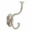 Liberty Hardware Curved Arch Coat and Hat Hook Satin Nickel