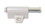 Liberty Hardware Heavy Duty Magnetic Push Latch - White - No Strike - 2 1/8" C07780-W-A