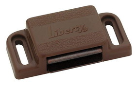 Liberty Hardware Liberty Heavy Duty Magnetic Catch with Strike C080X0C-BR-C7