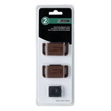 Liberty Hardware 2-Pack Brown Heavy-Duty Magnetic Catches with Screws LQ-C080X0L-BR-U