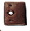Liberty Hardware Statuary Bronze Strike Plate for Magnetic Catch - 1 3/16"