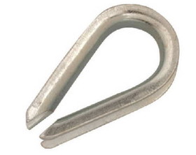 Liberty Hardware Wire Rope Thimble For 3/8" Cable Zinc Plated LQ-G5006734