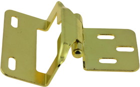 Liberty Hardware Semi-Wrap - 3/4" Overlay - 2-way Adjustable Hinge - Brass Plated - H01912-BP-A