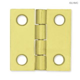 Liberty Hardware Pair of Butt Hinges Brass Plated 1