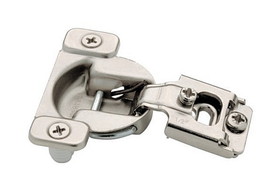 Liberty Hardware 1/2" Overlay Compact Concealed Hinge - 6 Way Adjust - With Dowels H70217-NP-A