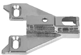Liberty Hardware Face Frame Plate For Easy Clip Hinges 6mm ( 3/8" Overlay) LQ-H71051-NP-A