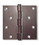 Liberty Hardware 4" Solid Brass Venetian Bronze Door Hinge LQ-HN0009Z-VBR-C