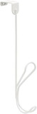 Liberty Hardware Dolen Over the Door Single Coat Hook White